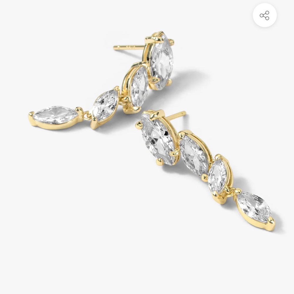 BRAND NEW Melinda Maria “She’s So Fierce” earrings